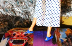 sindy blue sandals a